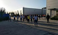 Fire evacuation drill in the second half of 2018